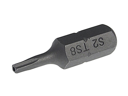 Бита TORX 5-ти гранная с отверстием JTC 1192508 (TS8Hх25 мм, 1/4")