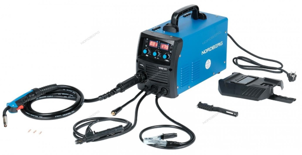 Аппарат сварочный инверторный NORDBERG WMI161 (MIG+MMA, 220V)