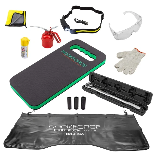 Тележка инструментальная 7-ми полочная с набором инструментов 274+12пр. и дополнительной боковой секцией