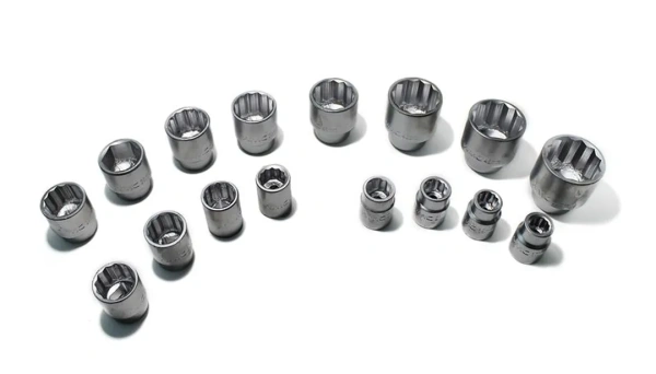 Набор инструментов 21пр 3/4''(6гр)(17,19,21,22,24,27,30,32,34,36,36-12гр.,38,41,46,48,50мм)