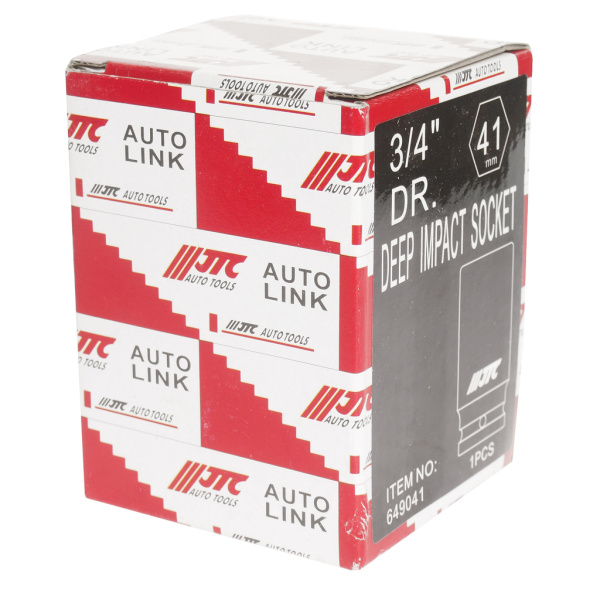 Головка торцевая ударная глубокая JTC 649041 (3/4", 41 мм, L=90 мм)