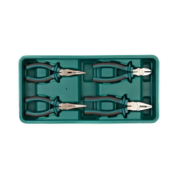 Набор инструмента ROSSVIK LST004 (шарнирно-губцевый), ложемент, 4 предмета