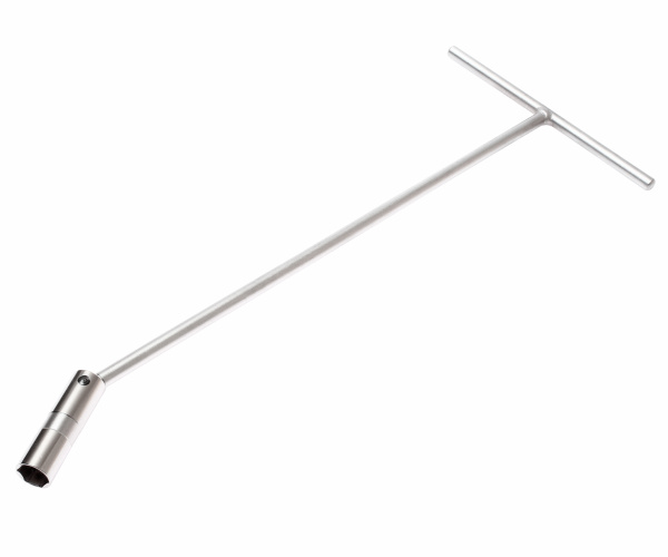 Ключ свечной карданный Т-образный магнитный JTC 3649 (16 мм, L=450 мм, 5/8")