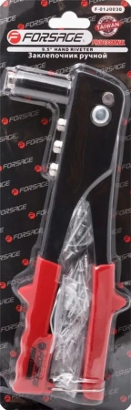 Заклепочник ручной (L-250мм, заклепка - 2.4, 3.2, 4.0, 4.8) в блистере