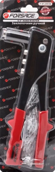 Заклепочник ручной (L-250мм, заклепка - 2.4, 3.2, 4.0, 4.8) в блистере