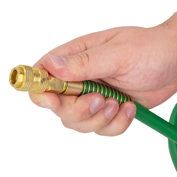 Шланг резиновый воздушный армированный с фитингами 10мм х 16мм х 10м