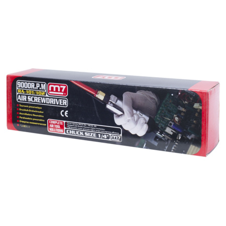 Пневматический шуруповерт 12 Нм, 9000 об/мин MIGHTY SEVEN RA-101