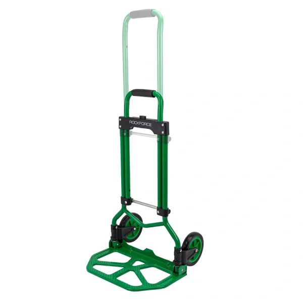 Тележка ручная складная с телескопической ручкой (г/п60кг,370х380х960мм-в разложенном полож.,235х380-рабочая площадка, 135мм-Ø колес)