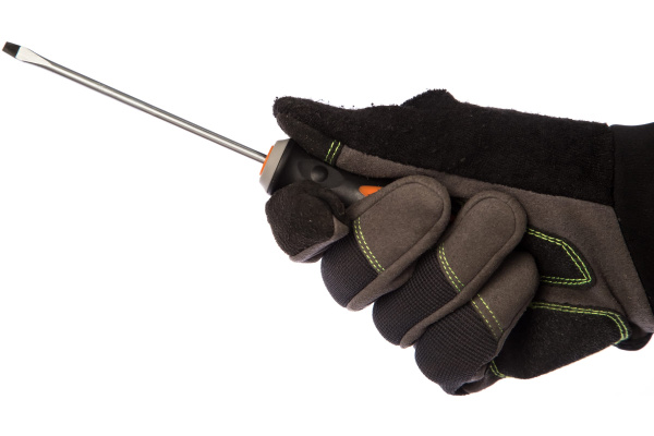 Отвертка стержневая шлицевая 750410, ROUND GRIP, SL4x100 мм