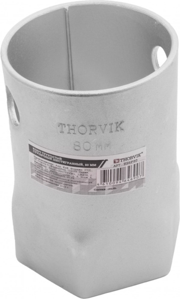 Thorvik BS8P80 Ключ трубчатый ступичный восьмигранный, 80 мм