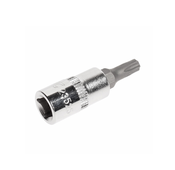 Бита-головка с отверстием JTC 23525 (1/4", TORX, T25Hх37 мм)