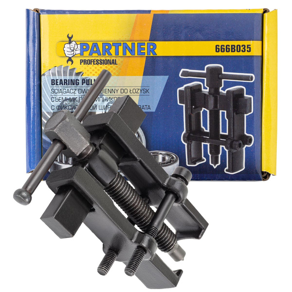 Съемник подшипников с фиксацией стяжными болтами 2'' (Ø захвата- 35мм, длина лап- 45)