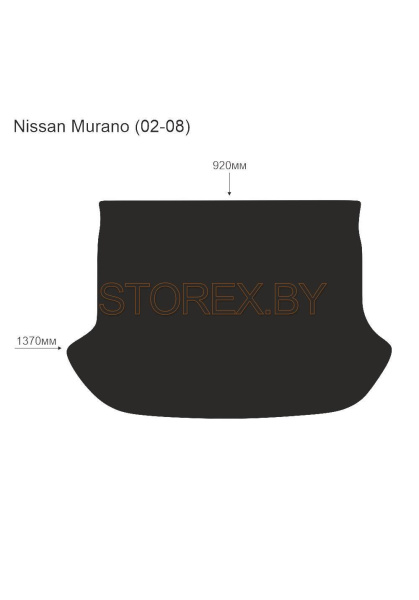 Nissan Murano (02-08) Багажник copy