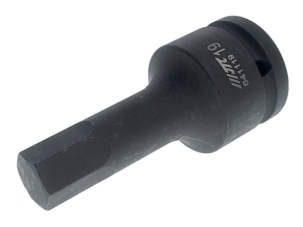 Бита-головка ударная JTC 641119 (3/4", HEX, Н19, L=100 мм)