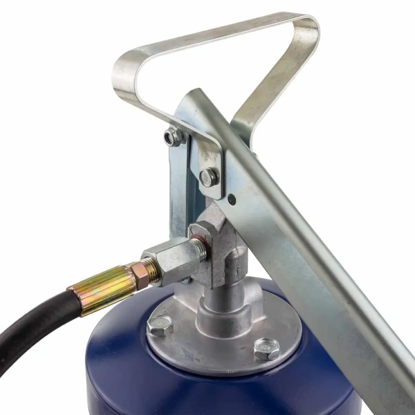 Нагнетатель смазки ручной, 8кг (длина шланга 1.5, внутр.Ø 150мм, внутр. высота 390мм)