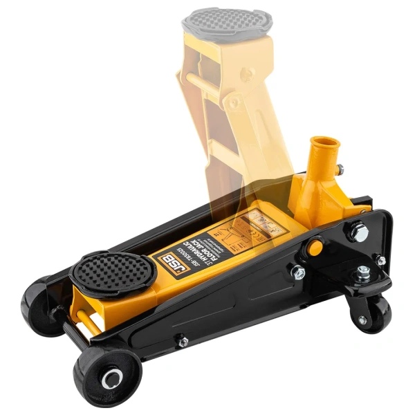 Домкрат подкатной гидравлический 3т.