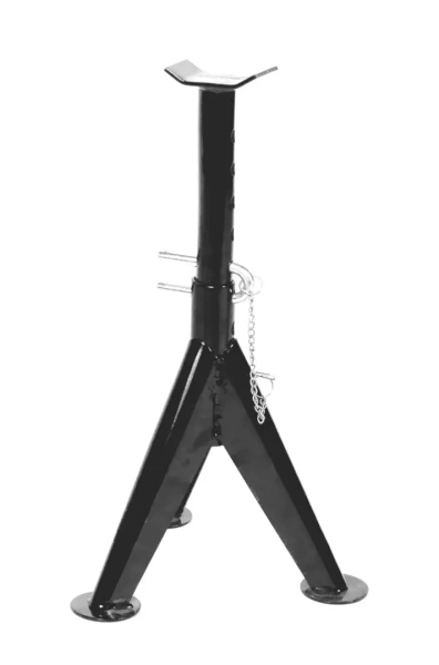 Подставка ремонтная механическая с двойной фиксацией и упорными пятками 3т (h min-370мм,h max-590мм)