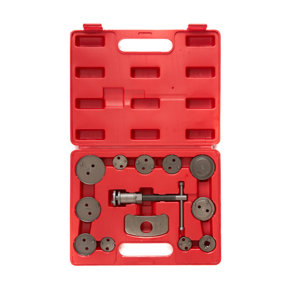 Набор инструментов для сведения тормозных цилиндров ROSSVIK ST063 (13 предметов)