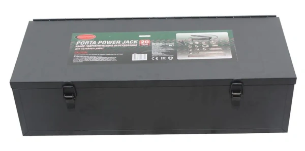 Набор гидравлического оборудования для кузовных работ, 20т,(насос, цилиндр + комплект удлинителей и надставок), в двух металлических кейсах