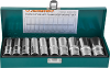 Набор головок торцевых глубоких S04HD411S, 1/2"DR, 10-24 мм, 11 предметов