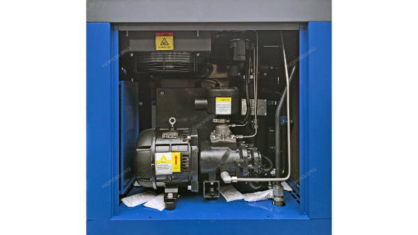 Компрессор винтовой NORDBERG NCB10RD (7,5 кВт, 10 бар, 960 л/мин, ресивер 350 л, IP23, осушитель)
