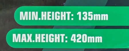 Домкрат подкатной гидравлический 3т (h min 135мм, h max 420мм)