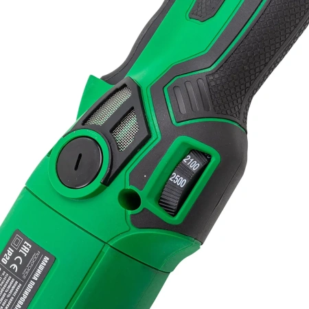 Машина полировальная электрическая (230V, 1200W, 500-2500об/мин, диаметр круга - 150мм)