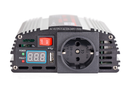 Автомобильный инвертор Geofox MD 300W/12v-2р