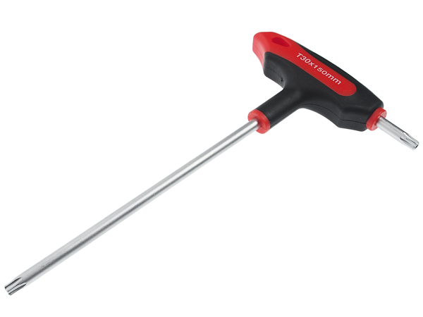 Ключ TORX Т-образный T30H с отверстием JTC 784830