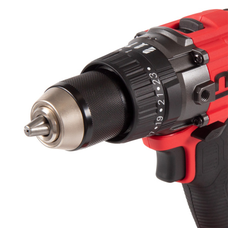 Аккумуляторная дрель-шуруповерт MIGHTY SEVEN DH-101AP, 18 В, ударная, кейс, в комплекте набор бит