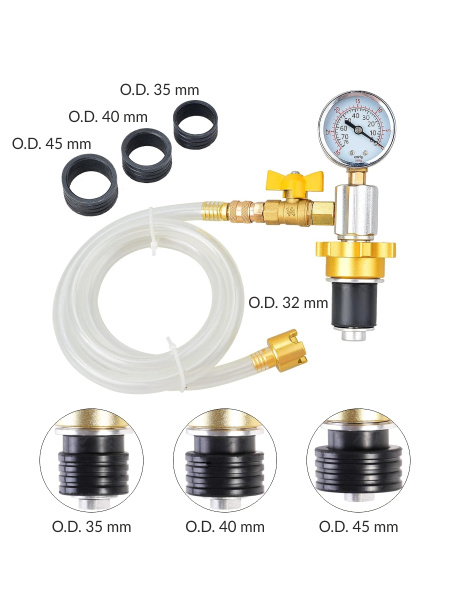 Приспособление вакуумной очистки и заправки системы охлаждения Car-Tool CT-W4010