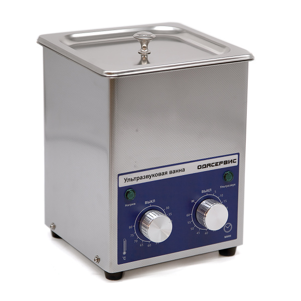Ультразвуковая ванна с механическим таймером и подогревом ОДА Сервис ODA-MH13 (1,3 л)