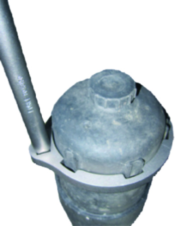 Съемник масляного фильтра ключ 6-гранный JTC 4023 для двигателей типа D5 (VOLVO)