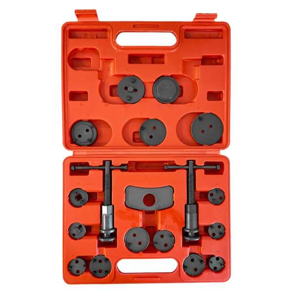 Набор приспособлений для возврата тормозных цилиндров (18 предметов) Хорекс Авто HZ 25.1.010SK