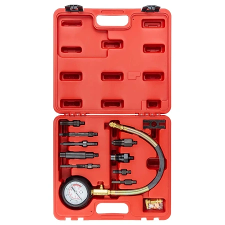 AT04334, Компрессометр дизельных двигателей легковых автомобилей, набор, Тайвань