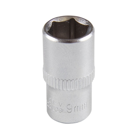 Головка торцевая стандартная шестигранная 1/4" 9 мм AFFIX AF00020009