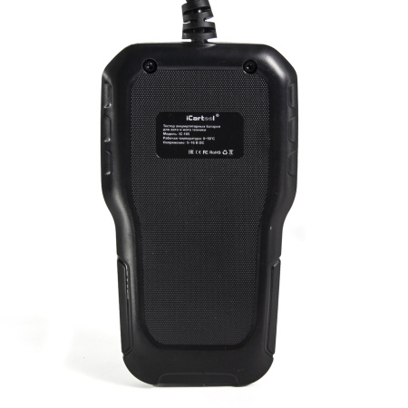 Тестер аккумуляторных батарей для авто и мототехники iCarTool IC-105