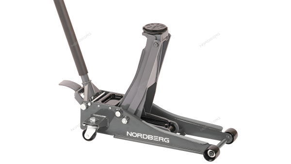 Домкрат супернизкий подкатной 3,2 тонны H=75-500 мм синий/серый NORDBERG N32032