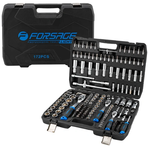 Набор инструментов 172пр. 1/4''3/8''1/2''6гр