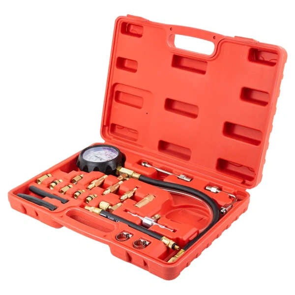 Набор для измерения давления в топливных системах 20пр.(0-10bar), в кейсе