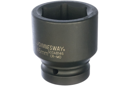 Набор головок торцевых ударных JONNESWAY S03A8109S (1";DR 24-50 мм, 9 предметов)