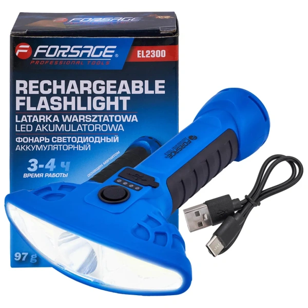 Фонарь светодиодный аккумуляторный