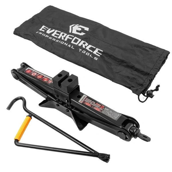 Домкрат механический ''ромб''2т (h min 115мм, h max 400мм, L-420мм) в водоотталкивающем чехле