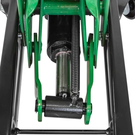 Домкрат подкатной гидравлический 3 т с резиновой накладкой и аксессуарами(перчатки, салфетка из микрофибры 40х30см, 2 поршня,h min135мм,h max465)