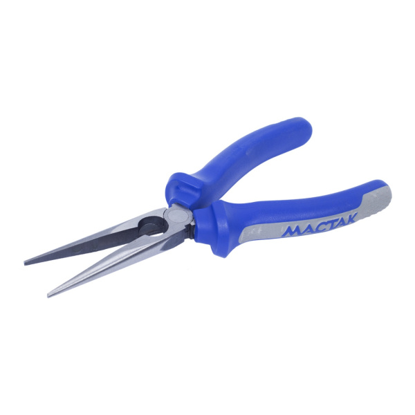 Пассатижи удлиненные тонкие прямые 200 мм, держатель МАСТАК 030-10200H