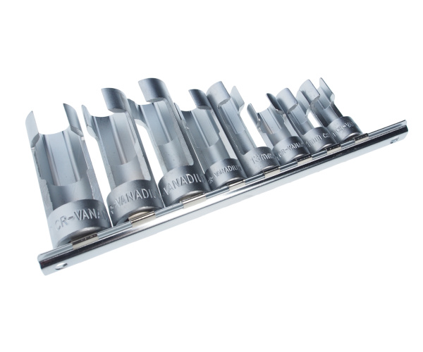 Набор головок разрезных глубоких JTC 6609 (3/8", 10-14 мм, 1/2", 17-21 мм)