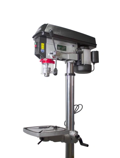 Станок сверлильный напольный (220В, 900Вт, 170-3000об/мин, диаметр сверла - 5-20мм, 16 скоростей)