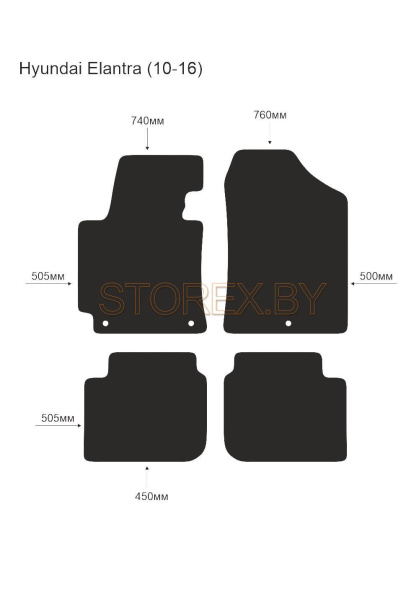 Hyundai Elantra (10-16) copy