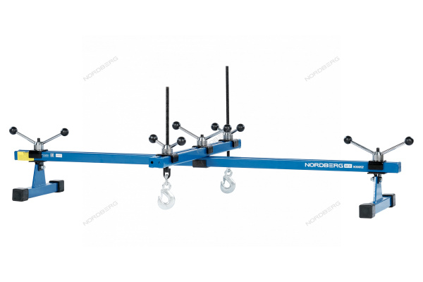 Стенд для вывешивания двигателей NORDBERG N30052, 500 кг, с поперечной штангой, L=180 см