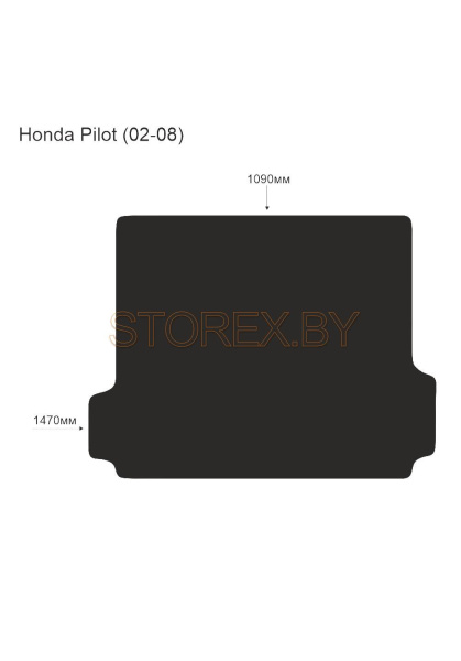 Honda Pilot (02-08) Багажник copy